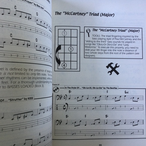 Bass Guitar Book and Cd Basses Loaded Volume 2 Rock Edition - Picture 7 of 12